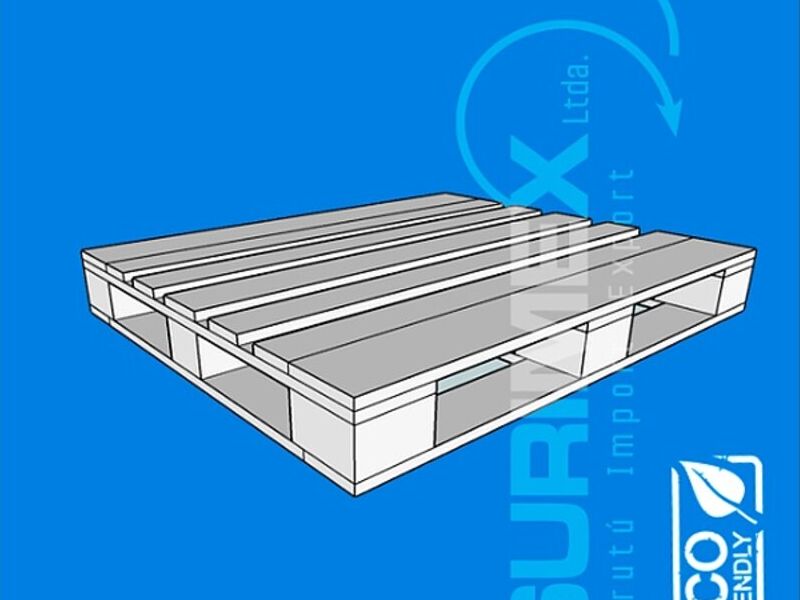 Pallet MODELO 4 WAY CON PATINES Bolivia