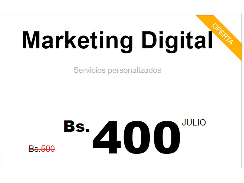 Marketing Digital Bolivia 