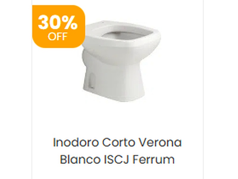 Inodoro corto Verona