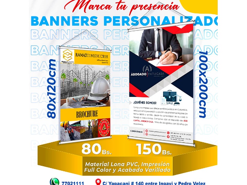 Banners Bolivia 