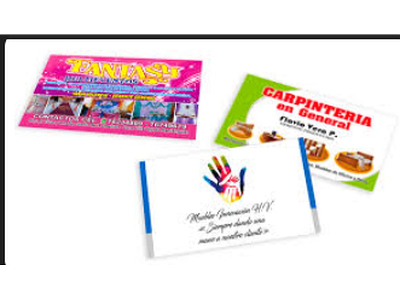 Tarjetas Personalizadas Bolivia 