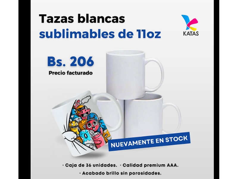 Tazas personalizadas Bolivia 