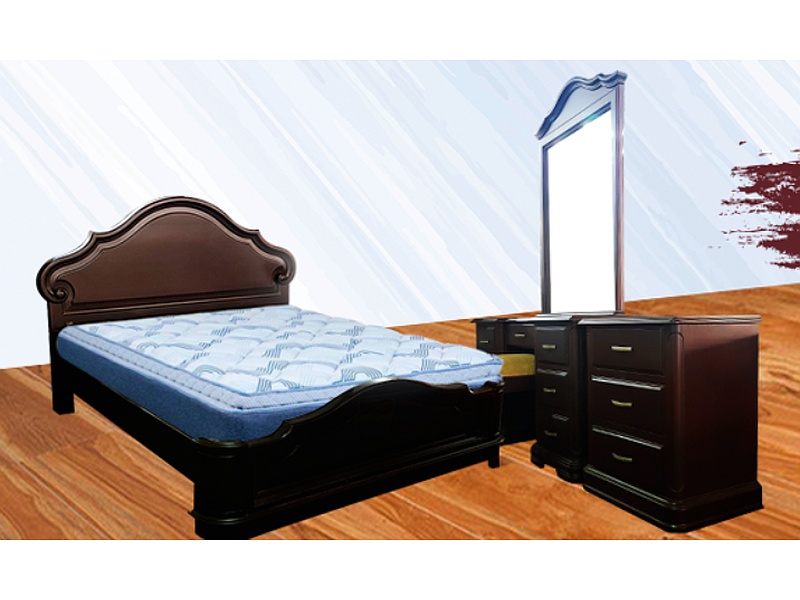 Cama de madera vintage Bolivia
