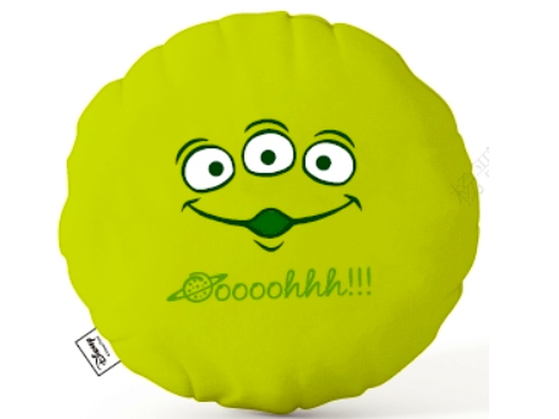 Almohada redonda 100 Smile Faces Bolivia