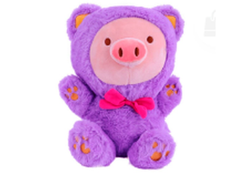 peluche Gigi disfraz gato morado Bolivia