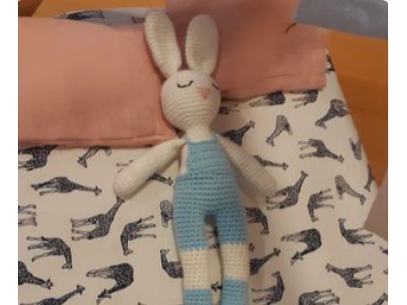 Amigurumi Conejito blanco Bolivia