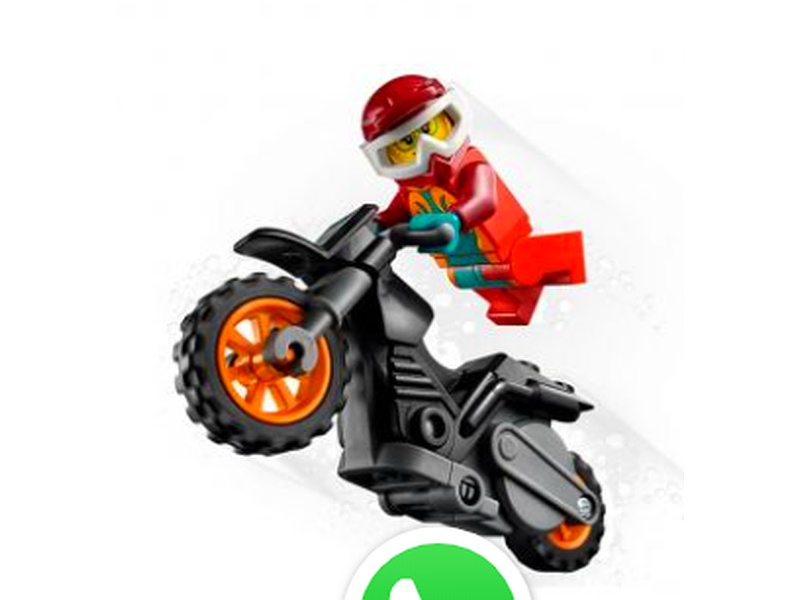 Lego City Stuntz Moto Fuego Bolivia