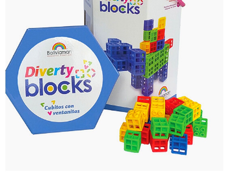 Diverty Block Cubitos Ventanitas Bolivia