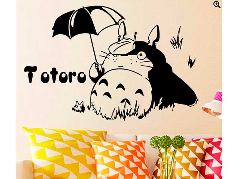 STICKER TOTORO PARAGUAS BOLIVIA