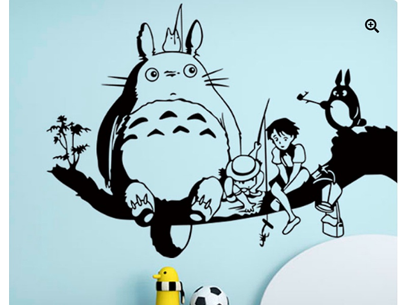 STICKER TOTORO ÁRBOL BOLIVIA