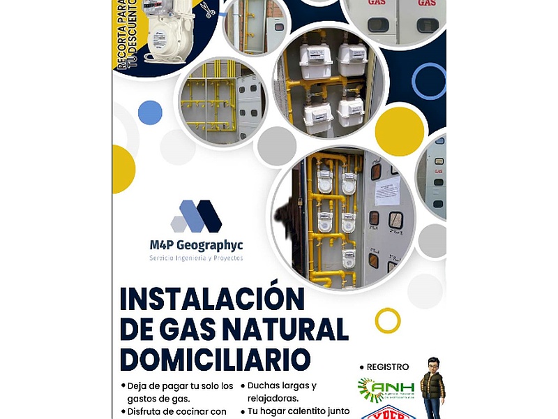 Instalación de gas domiciliario