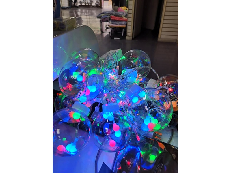 Luces decorativas burbujas