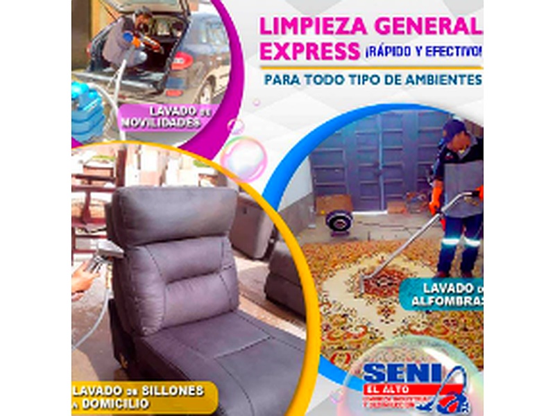 Servicio de Lavado Sillas Bolivia