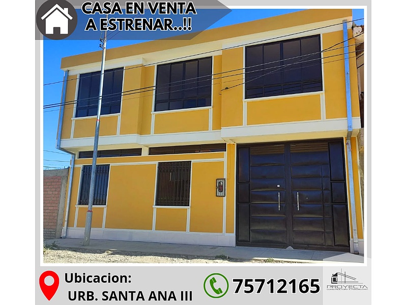 Casa en venta doble planta, Oruro