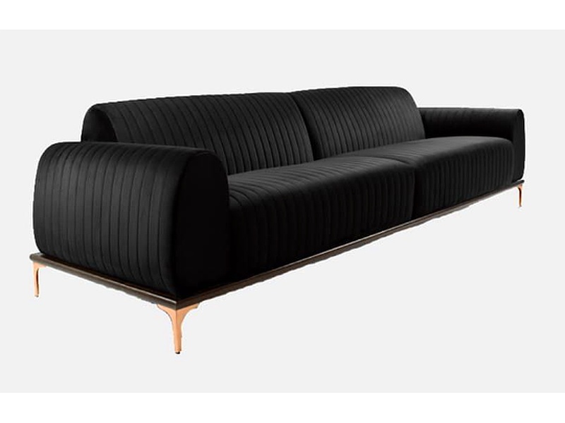 Sofa moderno grande Negro Bolivia