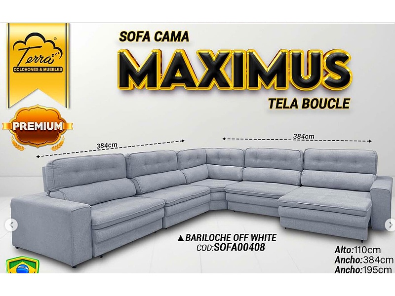 Sofa Cama Moderno Maximus Bolivia