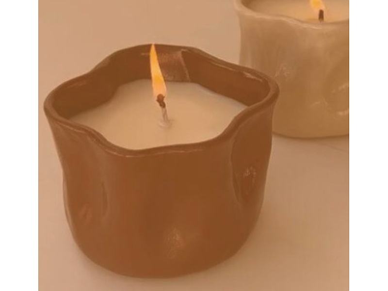 Vela Flor ceramica Bolivia