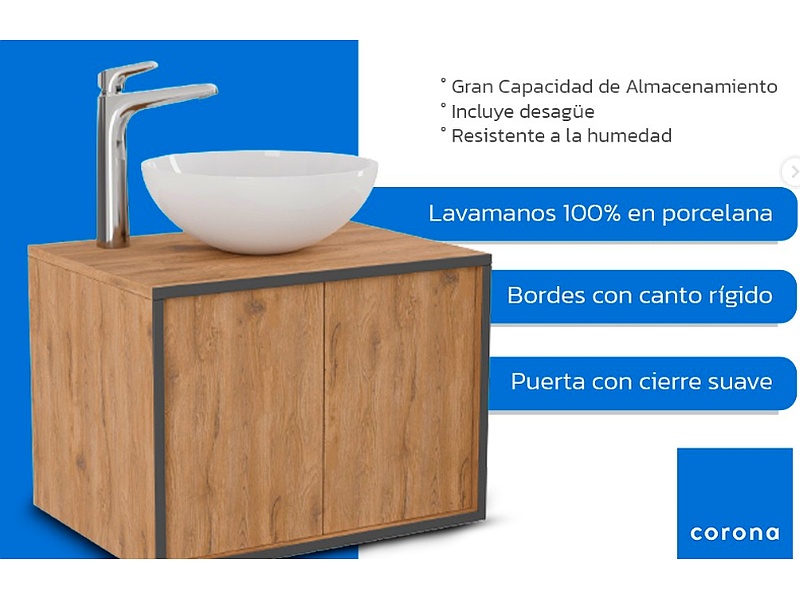 Mueble Baño Corona Bolivia