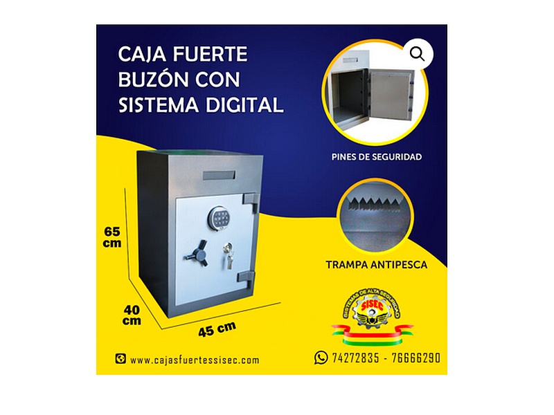  CAJA FUERTE BUZÓN CB 65 BOLIVIA