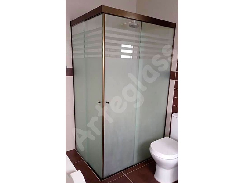 Puerta de baño traslucida Bolivia