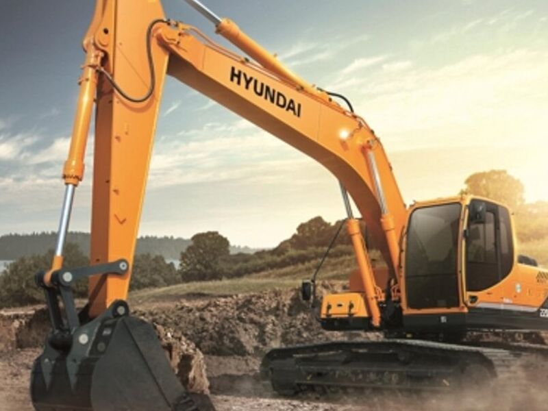 Excavadora Bolivia Hyundai