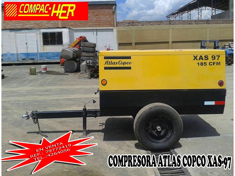 Compresora Máquina Bolivia Atlas