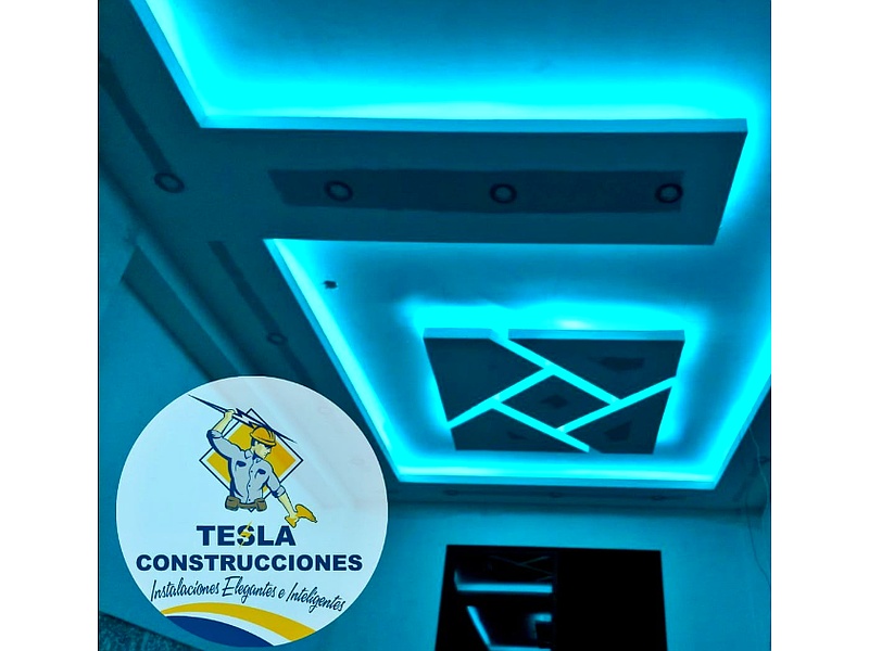 Panel Turquesa Techo Cochapamba TESLA ILUMINACION LED