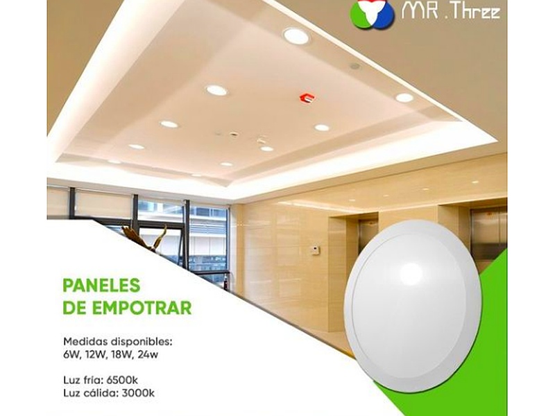 Panel Led Circular Bolivia MR. Three SRL