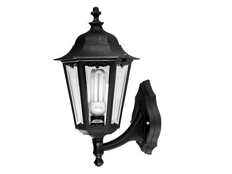 Farol Negro 6 Caras Tarija Electro Iluminación EMCIL