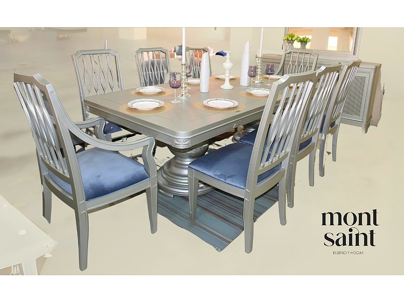 Mesa Comedor Madera Ploma Cochabamba Mont Saint