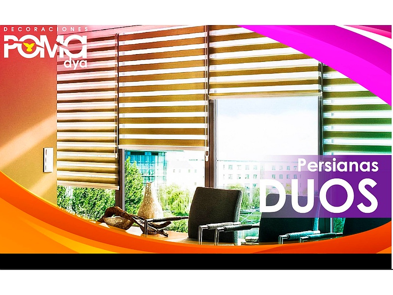 Persianas Duo La Paz Decoraciones POMA