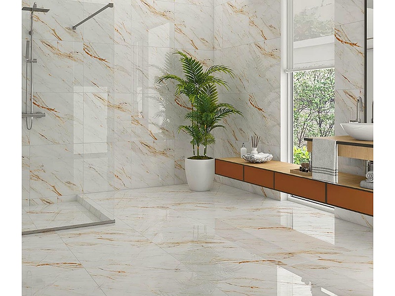 Cerámica para baño blanca La Paz