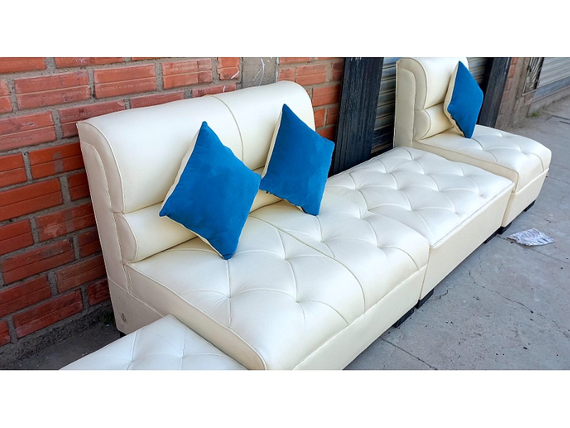 sillón blanco La Paz Muebles Oscar GC