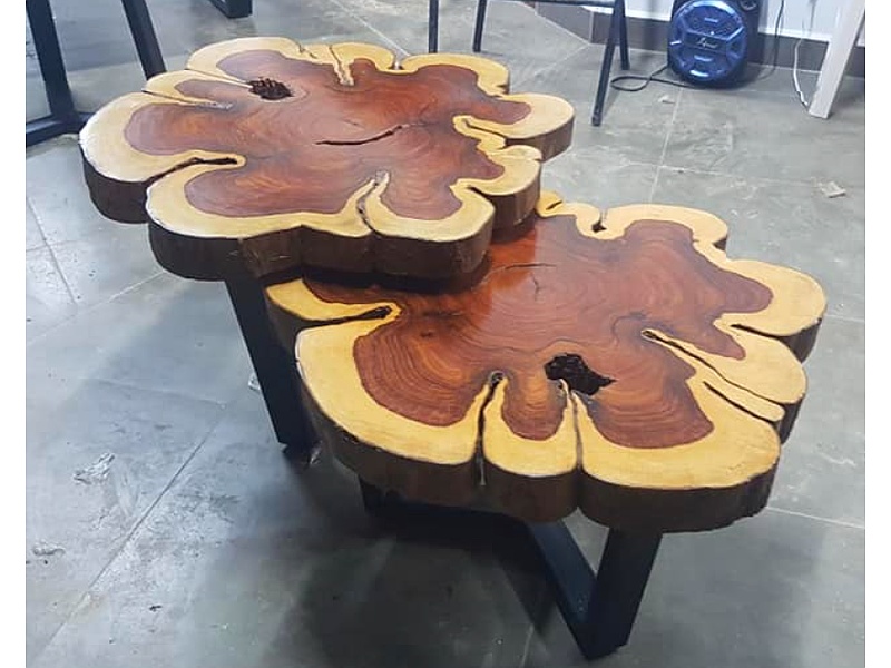 MESA DE MADERA PURA SANTA CRUZ