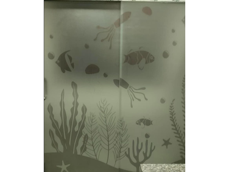 Panel de vidrio para ducha La Paz