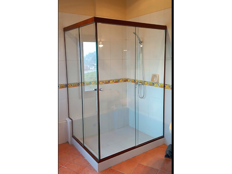 Cabina de baño de vidrio La Paz