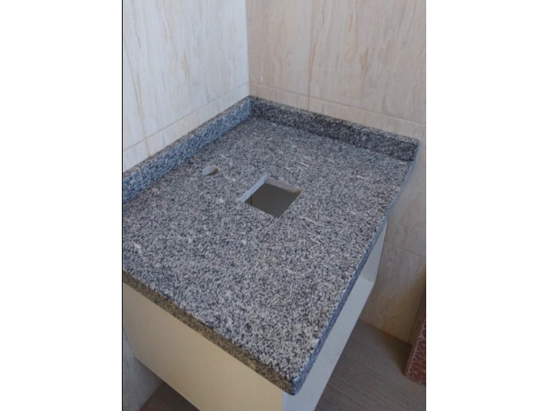 Mueble de baño granito gris Santa Cruz