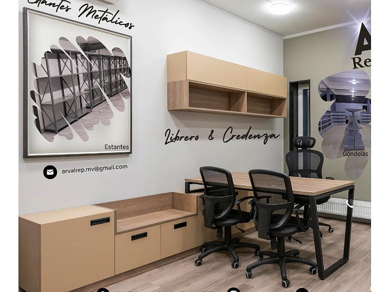 gabinete de oficina La Paz ARVAL Representaciones Muebles Metálicos