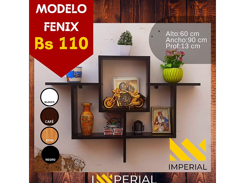 estantería fenix La Paz Muebles Imperial