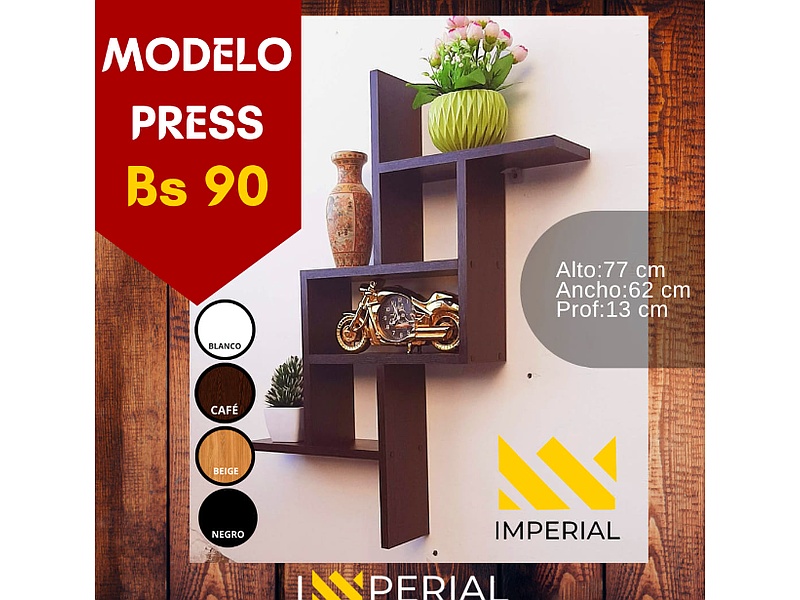 estantería press La Paz Muebles Imperial