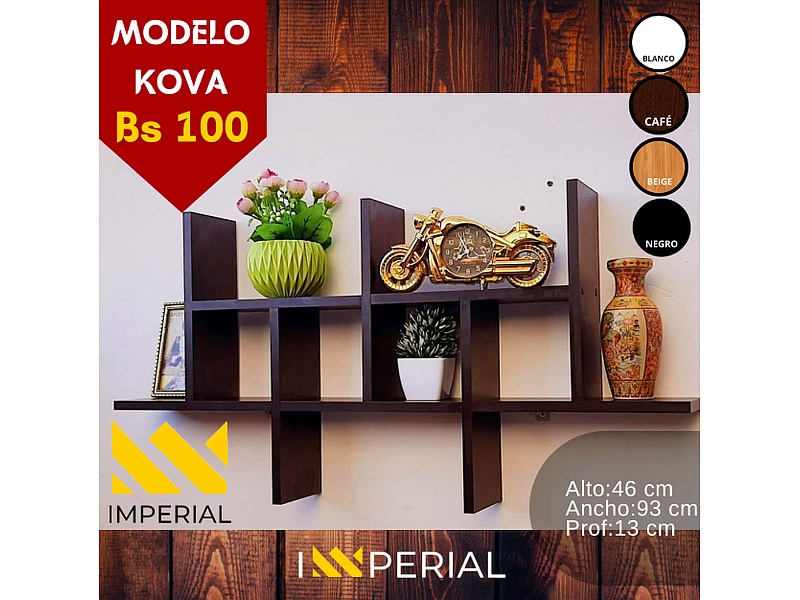 estantería nova La PAZ Muebles Imperial