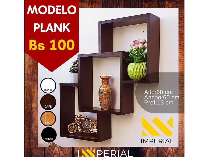 estantería plank La Paz Muebles Imperial