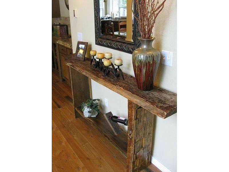 consola de madera La Paz Del Monte - Muebles