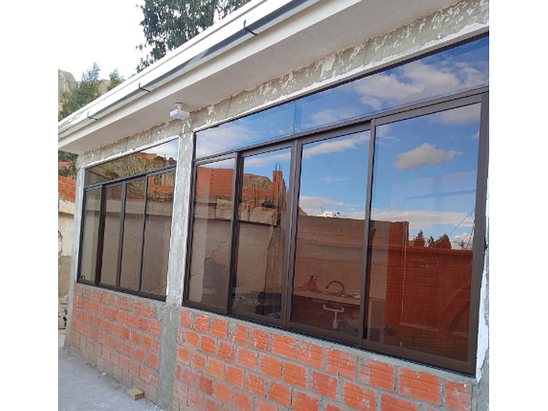 Ventana corrediza aluminio La Paz
