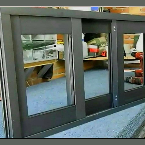 Ventanas corredizas de aluminio