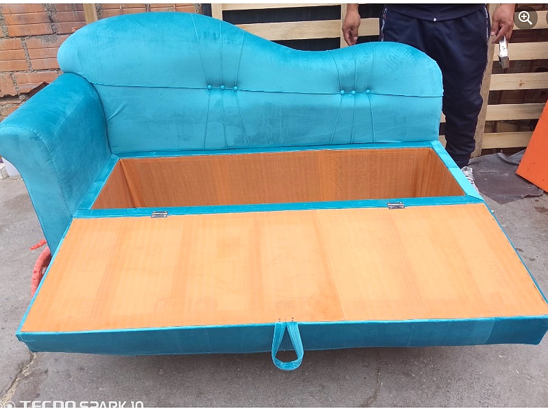 sofá con almacenamiento La Paz Muebles milmay