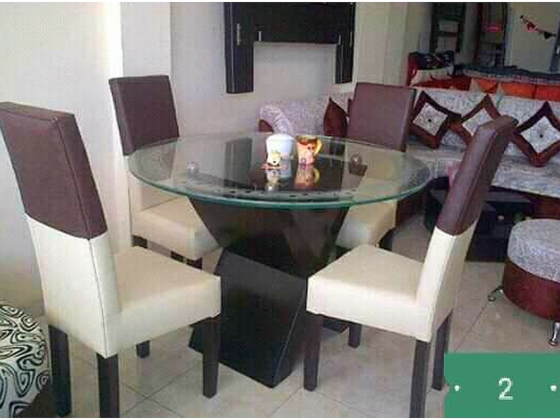 mesa redonda comedor La Paz Muebles"ZAMBRANA"