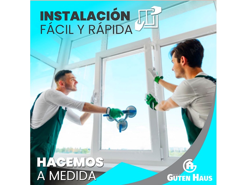 Instalación de ventana PVC Santa Cruz
