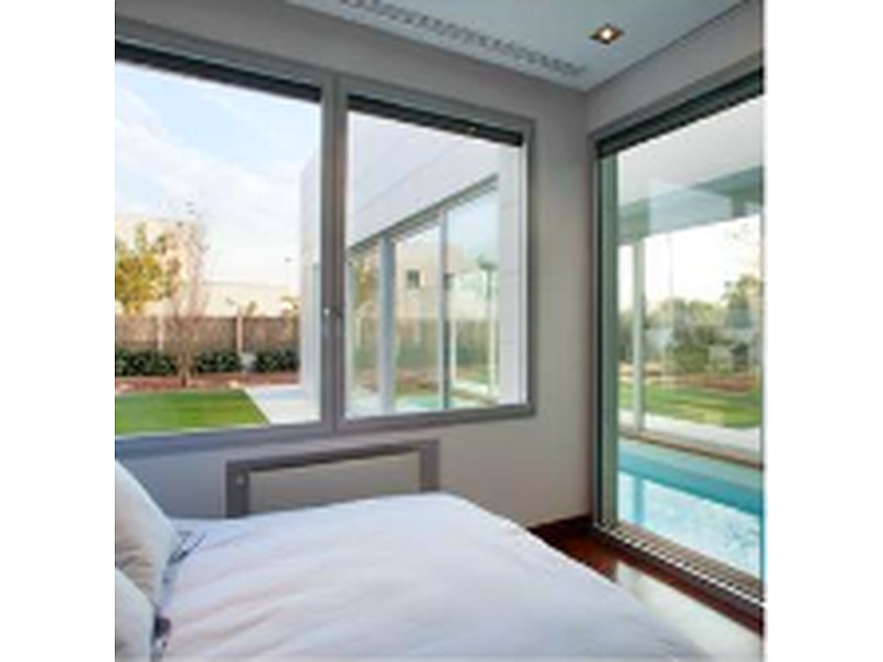 Ventana corrediza PVC blanco Santa Cruz