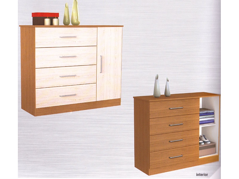 cómoda con cajones Bolivia Muebles DIAZ